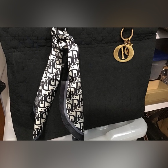 Dior Cannage Canvas Bag - Picture 4 of 15